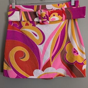 Express Retro Mod Mini Skirt Size 6